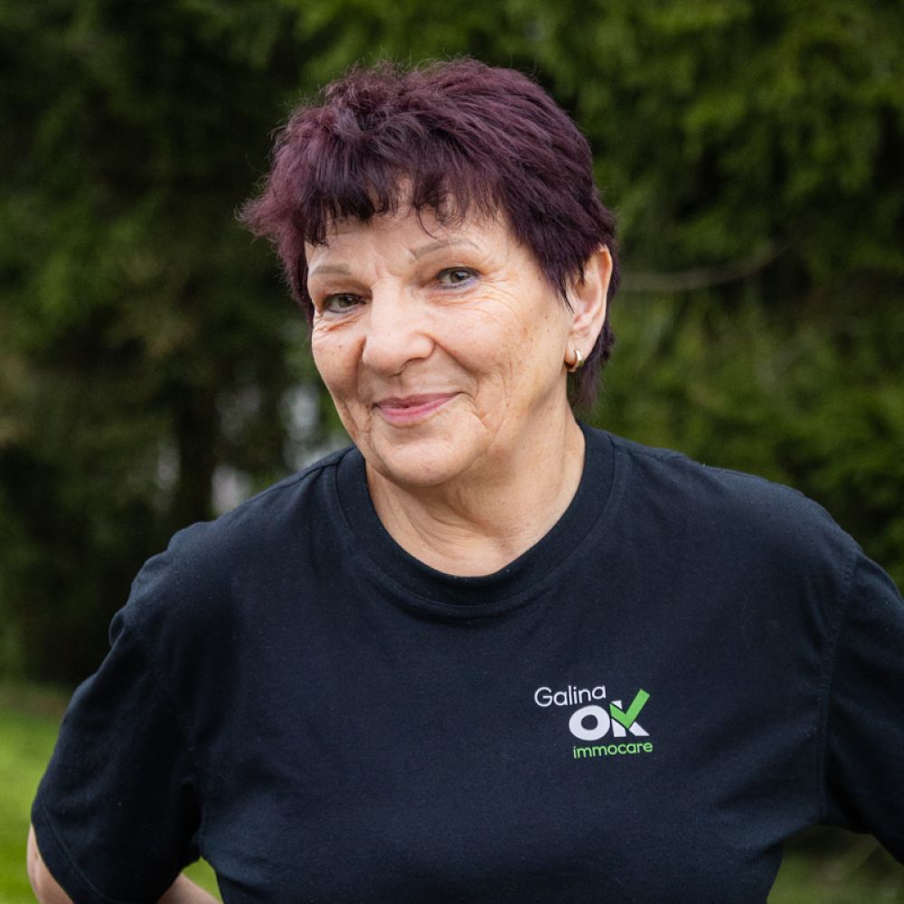 Galina Paul ist Mitarbeiterin von OK immocare